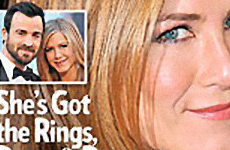 Jennifer Aniston planeando la boda