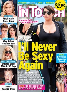 Kim Kardashian Never Be Sexy Again Cover