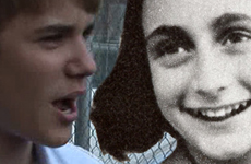 Justin Bieber dice que Anne Frank sería una Belieber