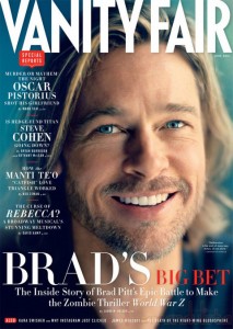 brad pitt vanity fair cover