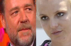 Russell Crowe rechazó a Britney para un duo Toxic