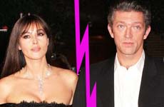 Monica Bellucci termina su matrimonio con Vincent Cassel