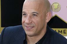 Vin Diesel recibe su estrella en el Paseo de La Fama en Hollywood