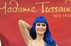 Katy Perry en el Madame Tussauds New York