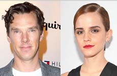 Las Estrellas de Cine más Sexys: Cumberbatch y Emma Watson!