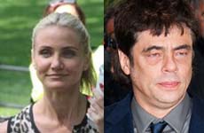 Cameron Diaz y Benicio del Toro? Couple Alert??