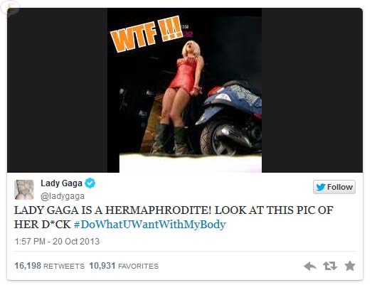 gaga fat tweet 3