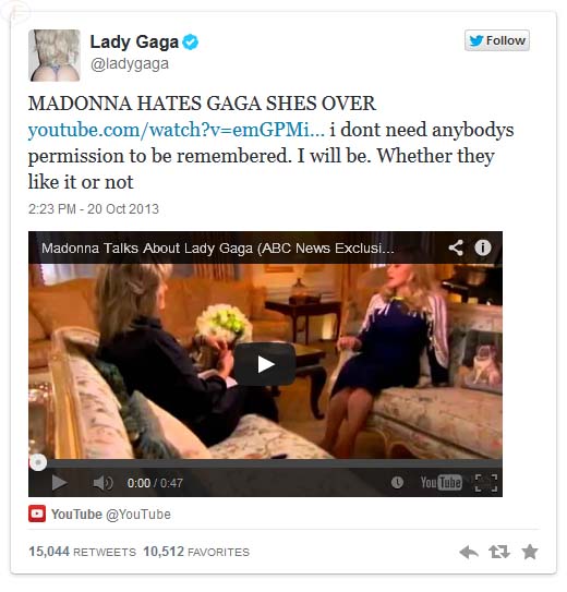 gaga fat tweet 7