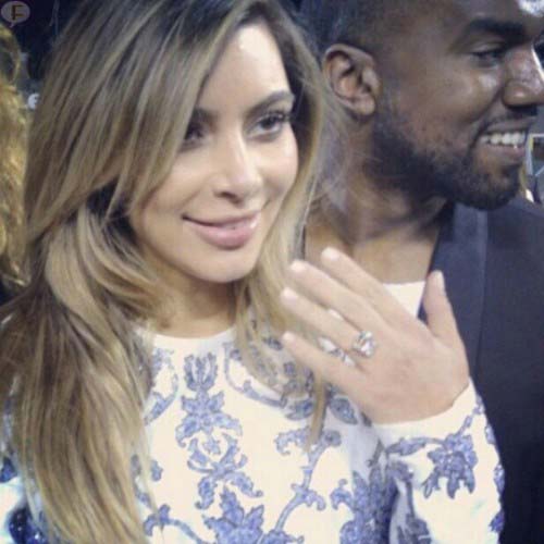 kimye engaged