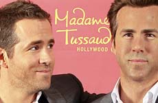 Ryan Reynolds inmortalizado en cera en el Madame Tussauds