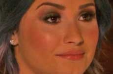 Demi Lovato ofendida por chiste sobre su problema con la bebida en X Factor