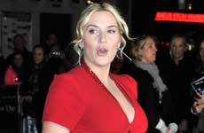 Kate Winslet llamó a su hijo… Bear!