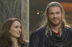 Natalie Portman no besó a Chris Hemsworth en ‘Thor: The Dark World’!