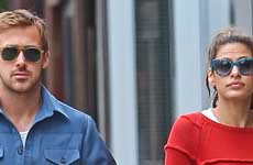 Ryan Gosling y Eva Mendes se toman un break?