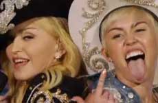 Miley Cyrus ft. Madonna en su MTV Unplugged