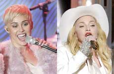 Miley Cyrus y Madonna cantarán juntas!!