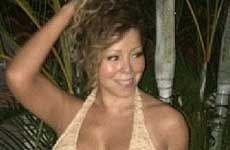 Mariah Carey en bikini…