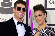 Robin Thicke y Paula Patton se separan – Miley ayudó?