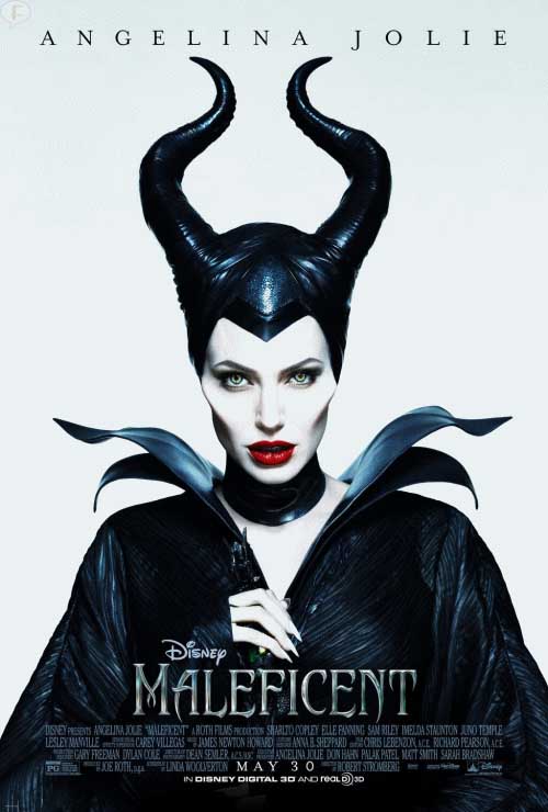 angelina jolie maleficent movie poster