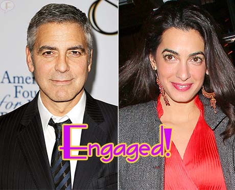 george clooney amal alamuddin engaged