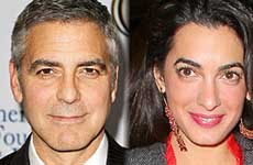 George Clooney comprometido con Amal Alamuddin