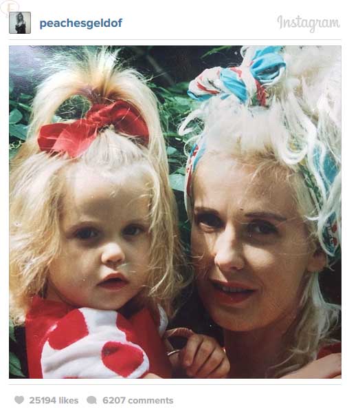 peaches geldof mom paula yates