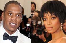 La hermana de Beyonce, Solange golpea a Jay Z