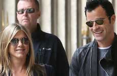 Justin Theroux quiere una boda sin alcohol