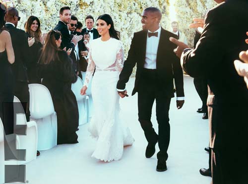 kim kardashian kanye west wedding 2