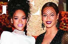 Rihanna y Beyonce en la portada de Vogue Met Gala