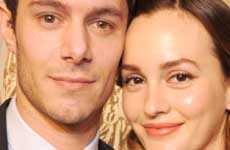 Leighton Meester y Adam Brody en la alfombra roja