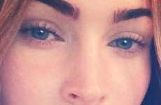 Megan Fox y su primera pic en Instagram sin maquillaje