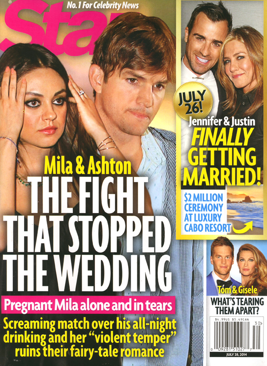 Mila y Ashton: La pelea que detuvo la boda! Star