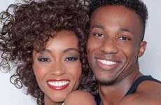 Whitney Houston y Bobby Brown para la biopic "Whitney"