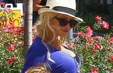 Christina Aguilera tuvo a su bebita Summer Rain Rutler
