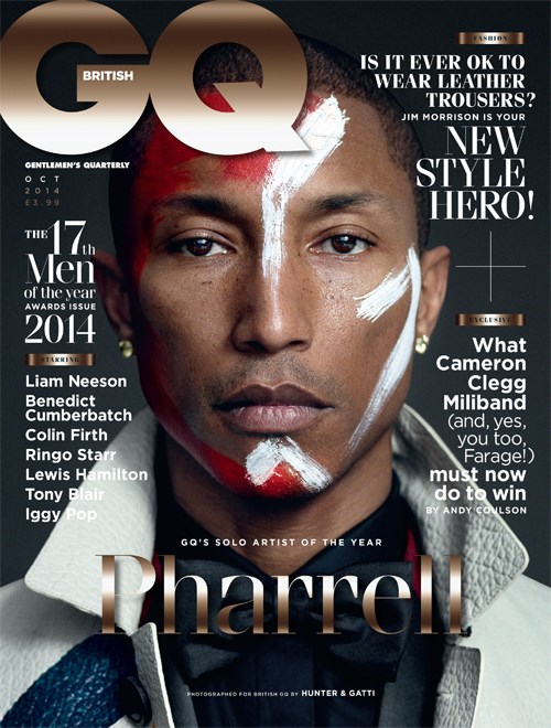 GQ Covers Pharrell Williams