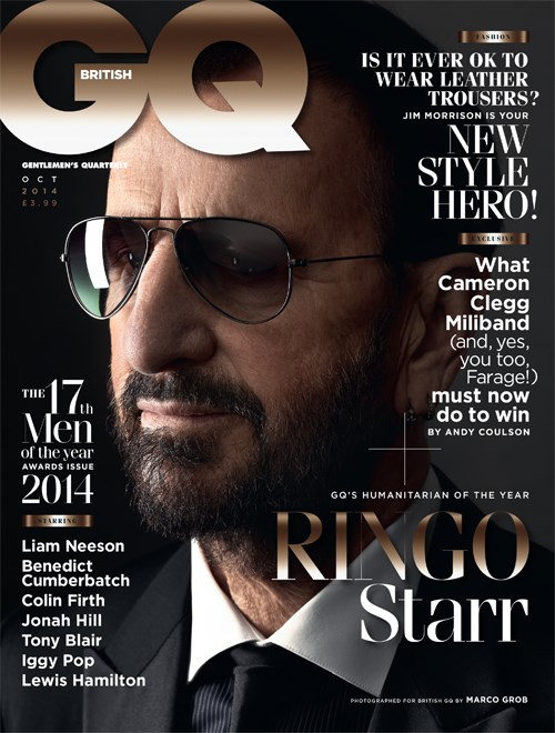 GQ Covers Ringo Star