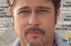 Brad Pitt en GQ – Matrimonio, Clooney, Shia, Twitter