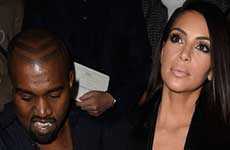 Kim Kardashian y Kanye West: los Fashion Flu del Paris Fashion Week