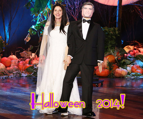 ellen degeneres halloween amal george clooney halloween