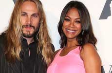 Zoe Saldana confirma gemelos! Cute embarazada!