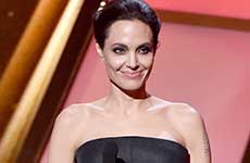 Angelina Jolie super flaca Hollywood Film Awards