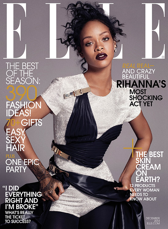 elle dec 14 cover rihanna preview