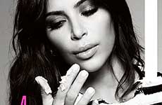 Kim Kardashian: Elle UK Edición Confidence