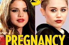 Selena Gomez y Miley Cyrus: Embarazadas? [Chismes de Life&Style]