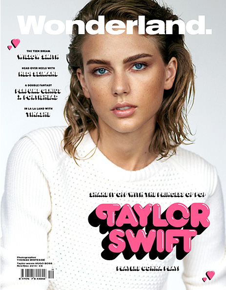 taylor swift wonderland magazine