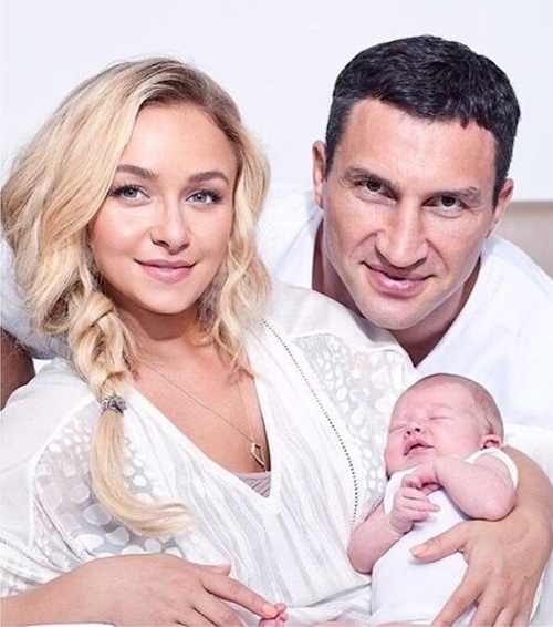 Hayden Panettiere and baby kaya