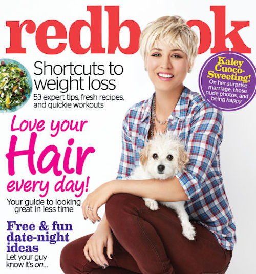 Kaley Cuoco Redbook Cover