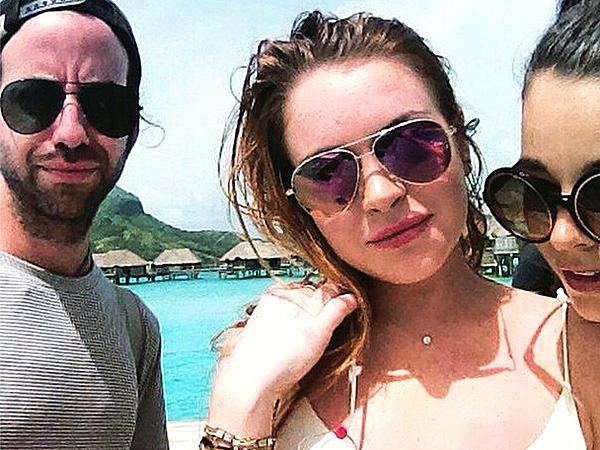 Lindsay Lohan on Instagram on Vacation