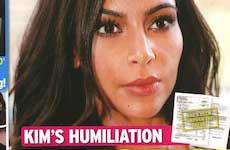 Kim K Humillada: Papeles de divorcio! [InTouch]